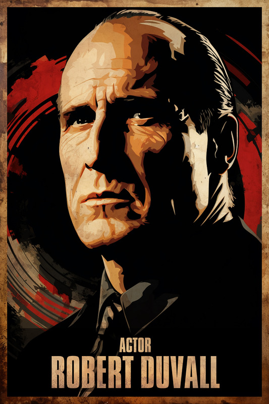 Robert Duvall Acting Poster