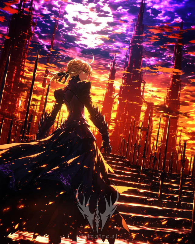 Saber Fate Poster