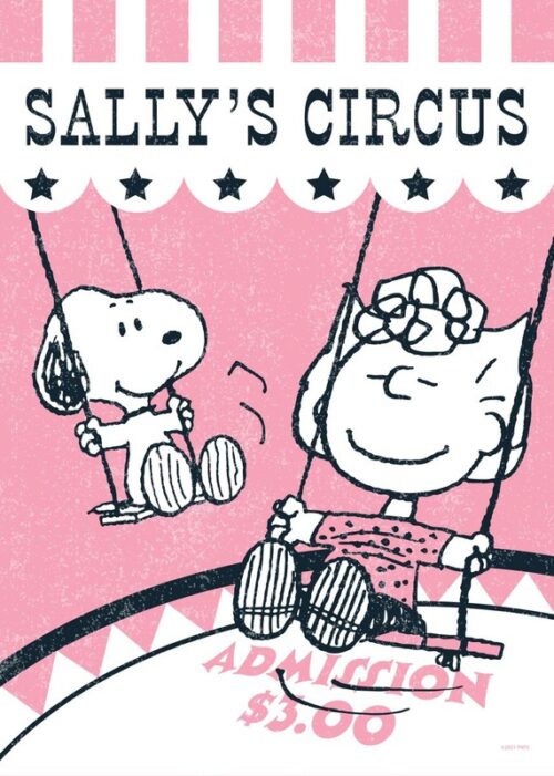 Sallys Circus Peanuts Poster