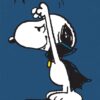 Scary Vampire Snoopy Peanuts Poster