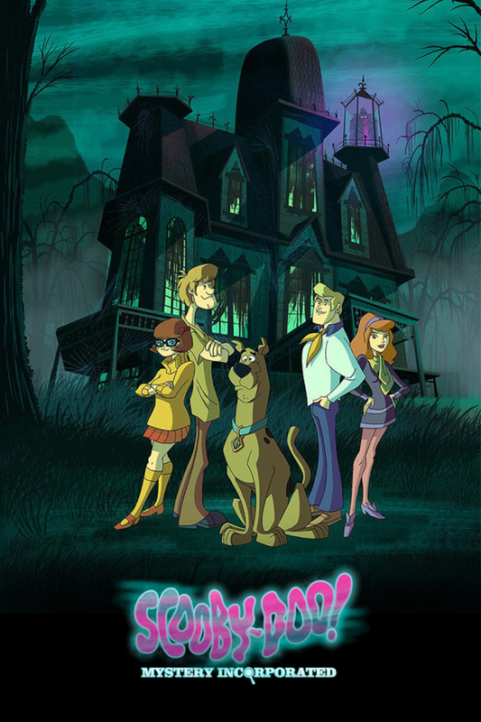 Scooby Doo Mystery Incorporated 2010 Cartoon Poster