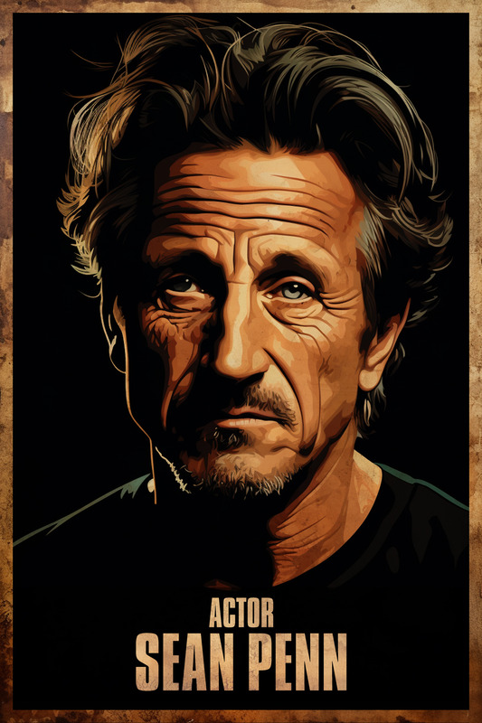 Sean Penn Acting Poster