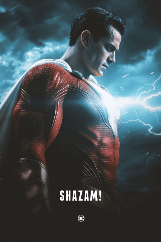 Shazam 2019 Movie Poster