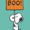 Snoopy Boo Peanuts Poster