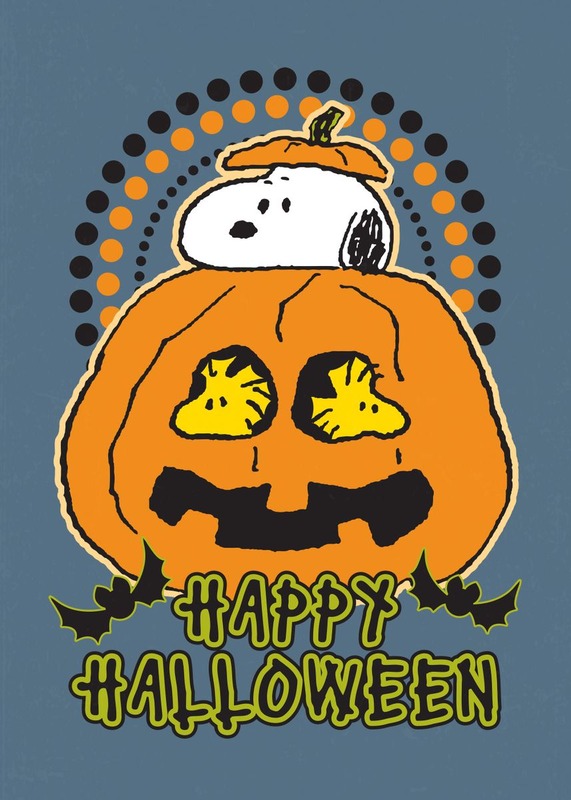 Snoopy Happy Halloween Peanuts Poster