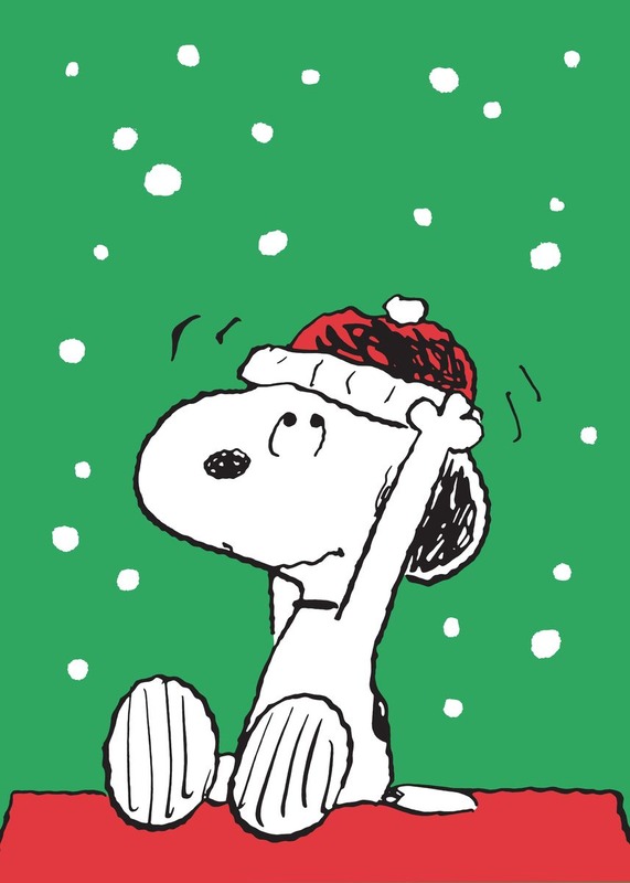 Snoopy Red Hat Peanuts Poster