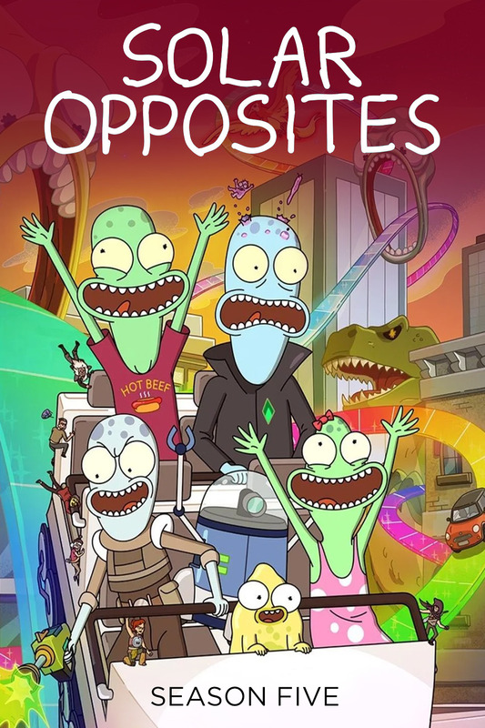 Solar Opposites 2020 Season 5 TV Show Poster