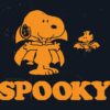 Spooky Snoopy Peanuts Poster