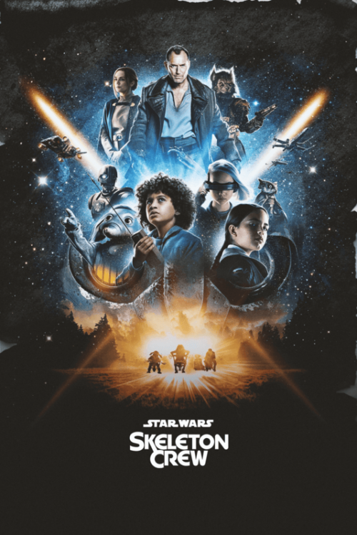 Star Wars Skeleton Crew 2024 Movie Poster