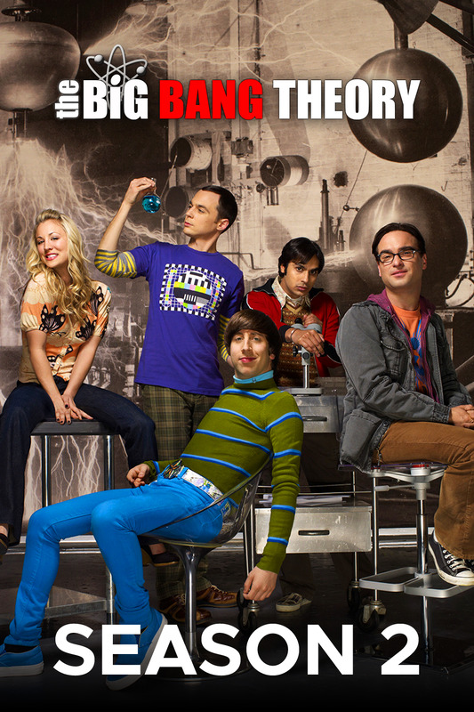 The Big Bang Theory 2007 Season 2 TV Show Poster