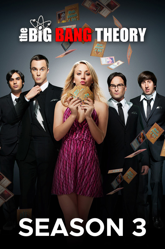 The Big Bang Theory 2007 Season 3 TV Show Poster