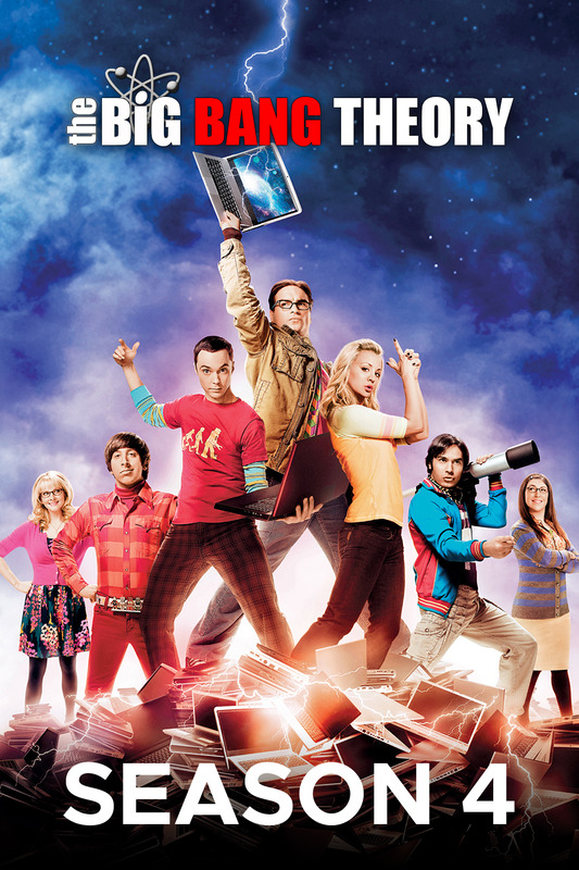 The Big Bang Theory 2007 Season 4 TV Show Poster