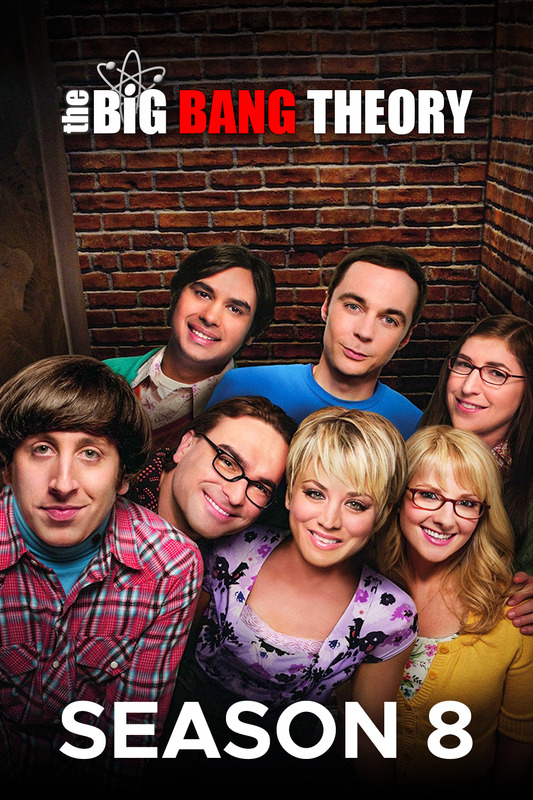 The Big Bang Theory 2007 Season 8 TV Show Poster