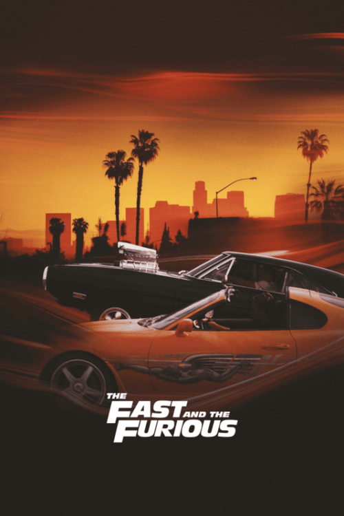 The Fast And The Furious 2001 Movie Poster