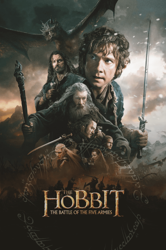 The Hobbit The Battle Of The Five Armies 2014 1 Movie Poster