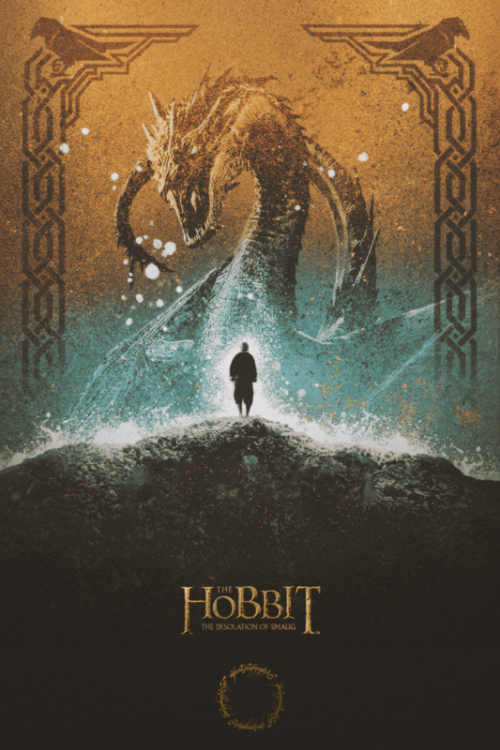 The Hobbit The Desolation Of Smaug 2013 Movie Poster