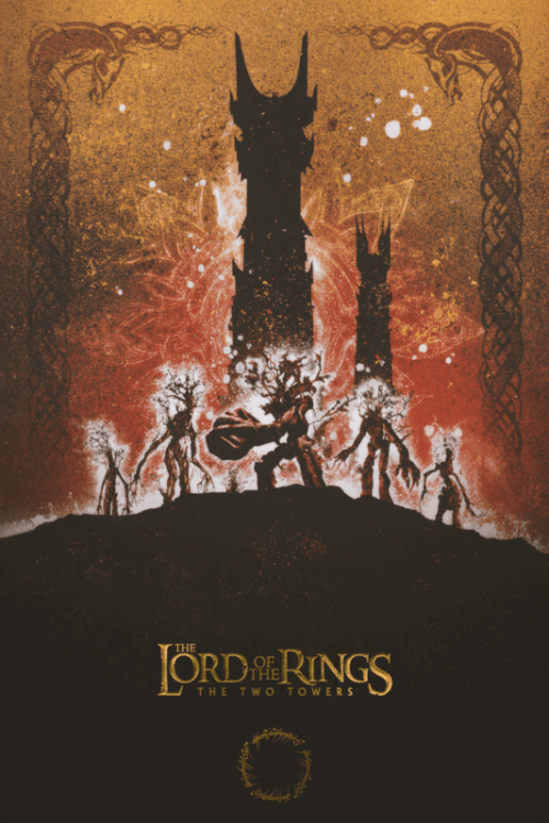 The Lord Of The Rings The Two Towers 2002 Movie Poster