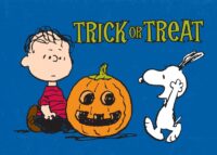 Trick Or Treat Snoopy Peanuts Poster