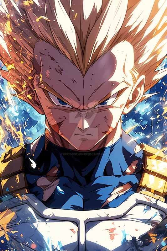 Vegeta SSJ2 Poster