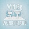 Winter Wonderland Blues Peanuts Poster