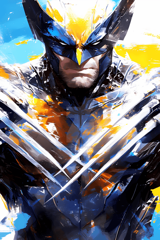 Wolverine DC Comics Poster