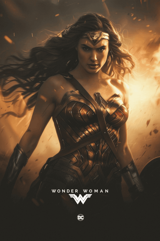 Wonder Woman 2017 Movie Poster