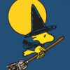 Woodstock Witch Peanuts Poster