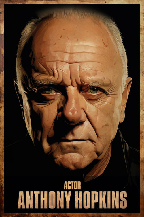 Anthony Hopkins Acting Poster