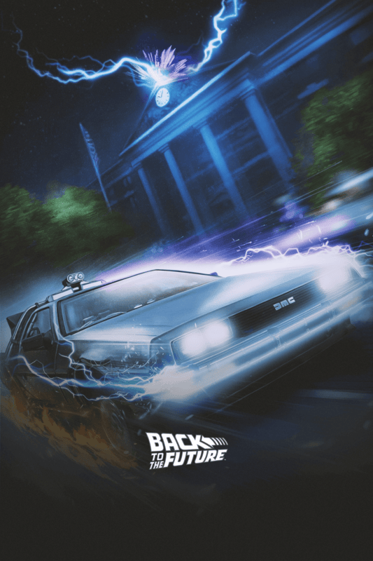 Back to the Future (1985) Movie Poster