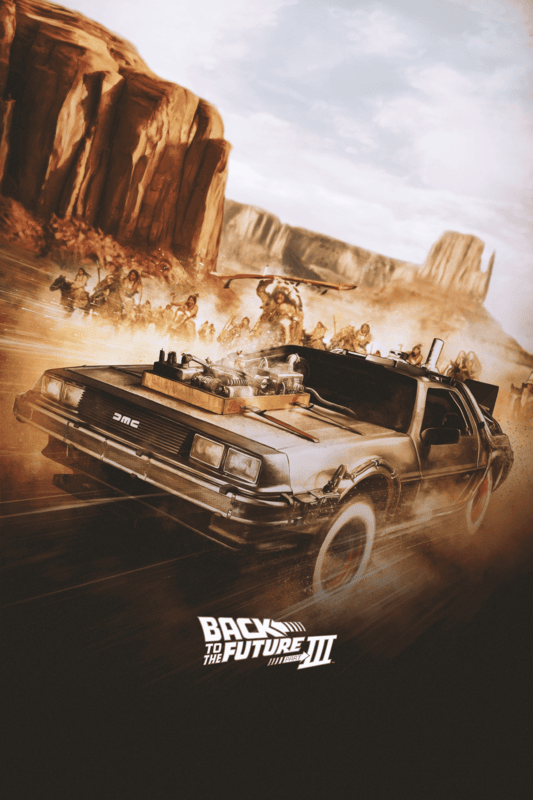 Back to the Future Part III (1990) Movie Poster