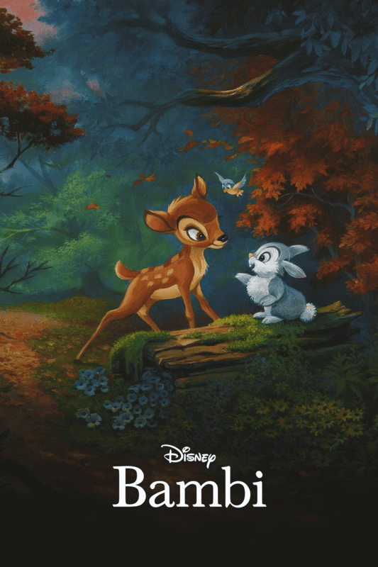 Bambi (1942) Poster