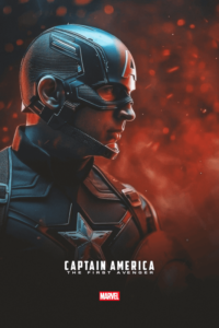 Captain America- The First Avenger (2011) Movie Poster