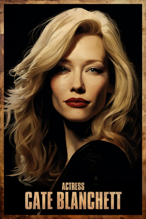 Cate Blanchett Acting Poster