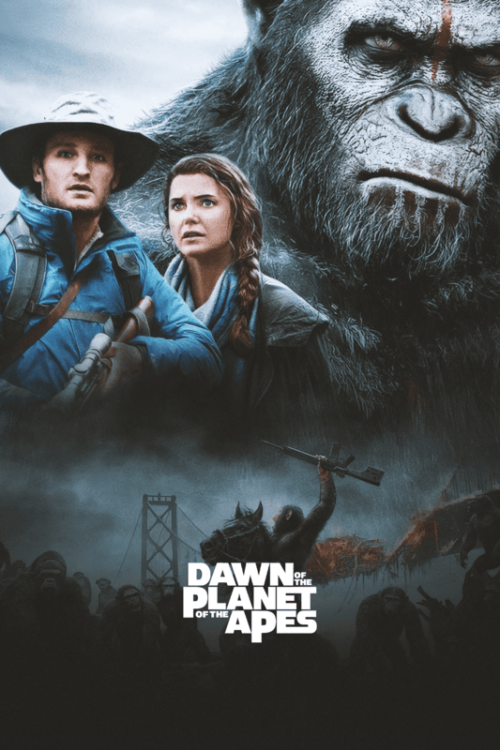 Dawn Of The Planet Of The Apes 2014 Movie Poster