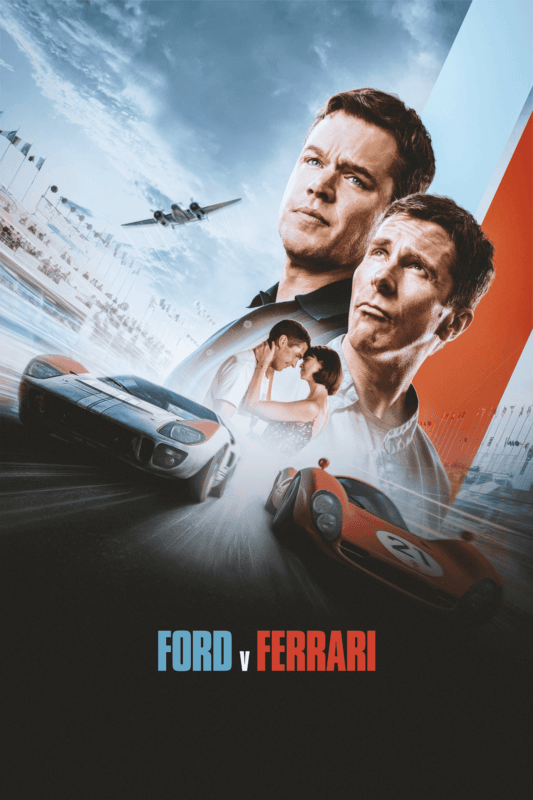 Ford V Ferrari 2019 Movie Poster