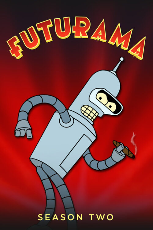 Futurama 1999 Season 2 TV Show Poster