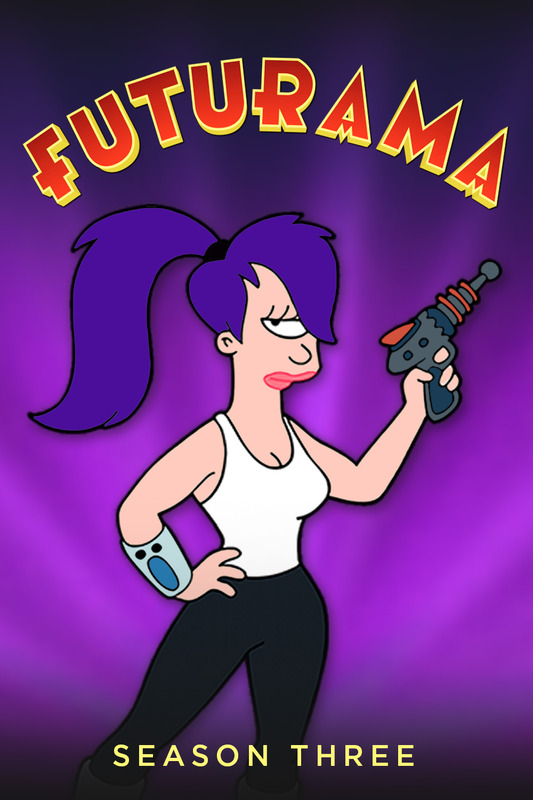 Futurama 1999 Season 3 TV Show Poster