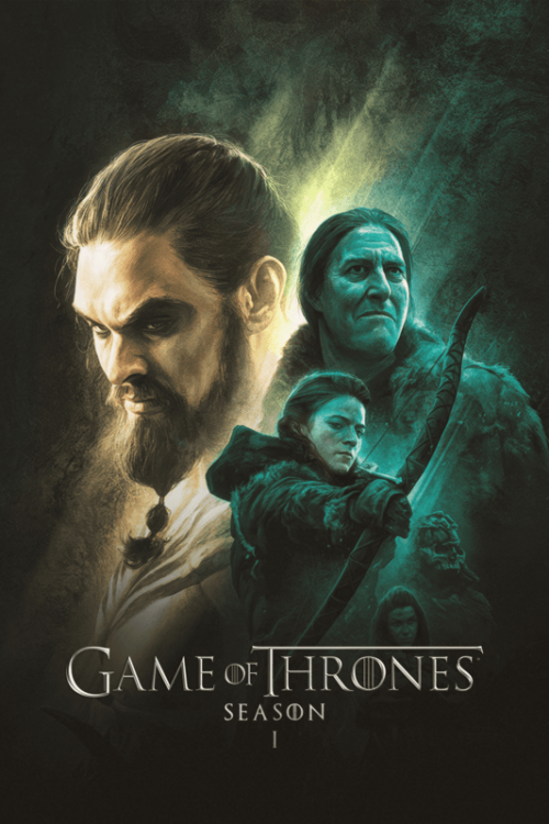 Game Of Thrones 2011 Season 1 Movie Poster