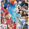 Haikyu Dumpster Battle Anime & Manga Poster