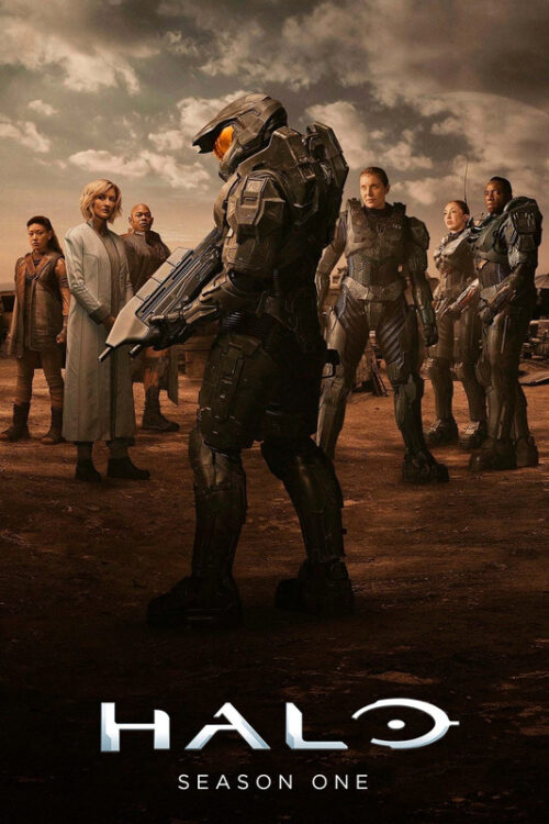 Halo 2022 Season 1 TV Show Poster