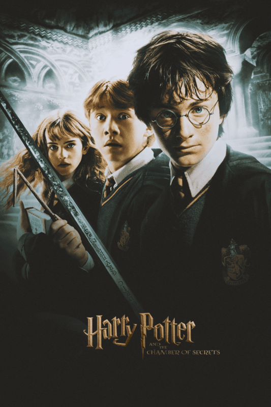 Harry Potter And The Chamber Of Secrets 2002 Movie Poster