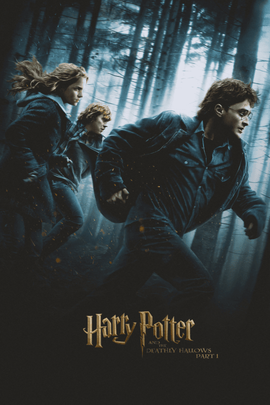 Harry Potter And The Deathly Hallows Part 1 2010 Movie Poster