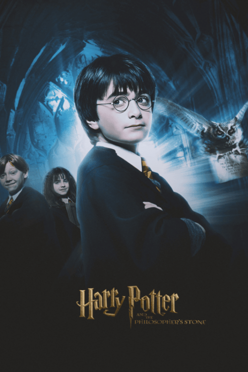 Harry Potter And The Philosophers Stone 2001 Movie Poster