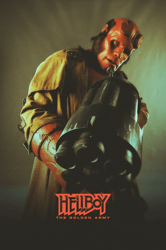 Hellboy II The Golden Army 2008 Movie Poster