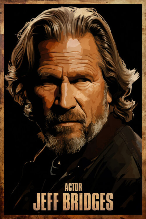 Jeff Bridges Acting Poster