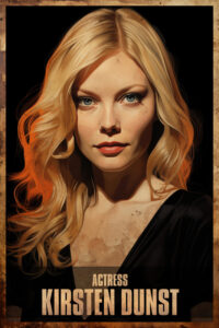 Kirsten Dunst Acting Poster