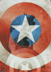 Marvel Captain America Comic Poster