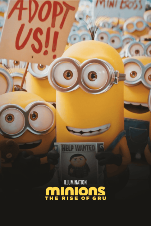 Minions- The Rise of Gru (2022) Poster