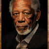 Morgan Freeman Acting Poster