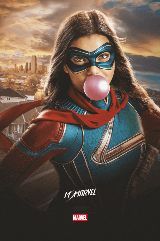 Ms. Marvel 2022 Movie Poster